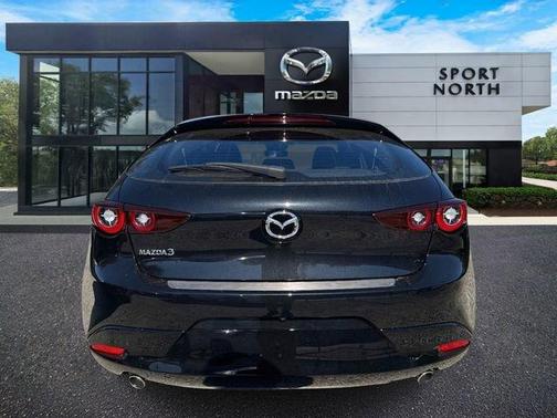 Jet Black Mica 2026 Mazda Mazda3 FWD w/Preferred Package