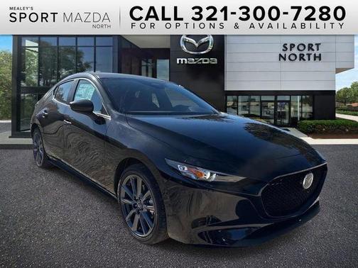 Jet Black Mica 2026 Mazda Mazda3 FWD w/Preferred Package