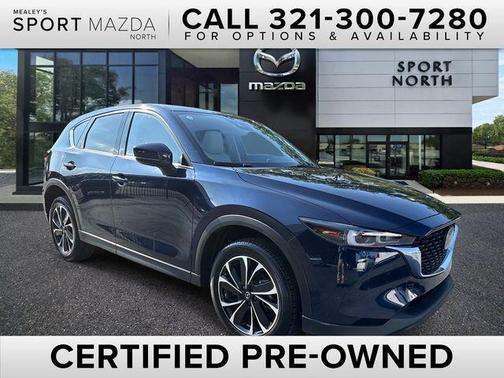 Deep Crystal Blue Mica 2023 Mazda CX-5 2.5 S Premium
