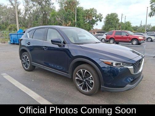 Deep Crystal Blue Mica 2023 Mazda CX-5 2.5 S Premium