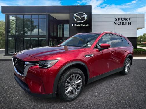 Soul Red Crystal Metallic 2025 Mazda CX-90 PHEV Preferred Package