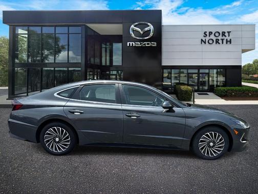 Portofino Gray 2023 Hyundai SONATA Hybrid SEL