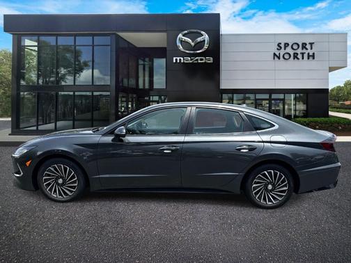 Portofino Gray 2023 Hyundai SONATA Hybrid SEL