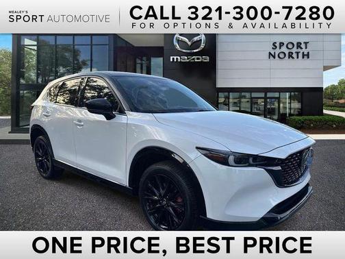 Rhodium White Metallic 2024 Mazda CX-5 2.5 Carbon Turbo