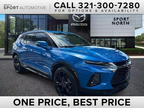 Bright Blue Metallic 2020 Chevrolet Blazer RS