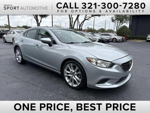 Sonic Silver Metallic 2016 Mazda Mazda6 i Touring