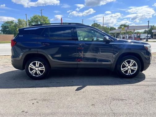 Blue 2019 GMC Terrain SLE