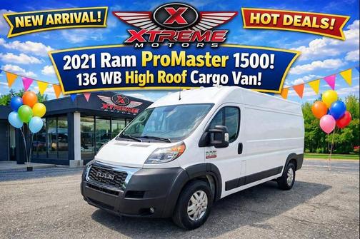Bright White Clearcoat 2021 RAM ProMaster 1500 Base