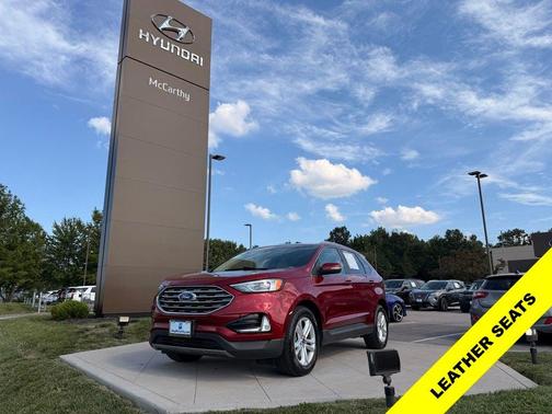 Ruby Red Metallic Tinted Clearcoat 2019 Ford Edge SEL