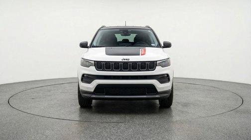 Bright White Clearcoat 2025 Jeep Compass Trailhawk
