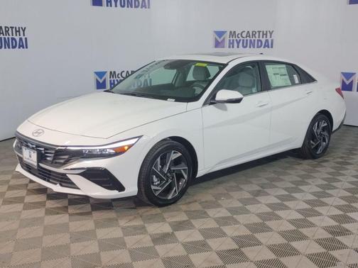 Serenity White 2025 Hyundai ELANTRA HEV Limited