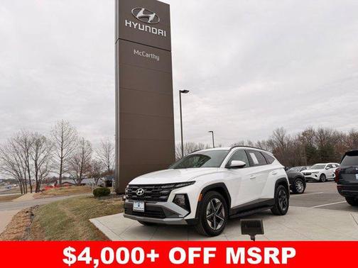 Serenity White Pearl 2025 Hyundai TUCSON SEL