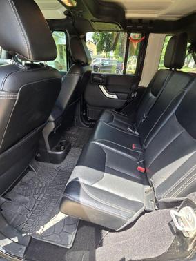Black Clearcoat 2017 Jeep Wrangler Unlimited Sahara