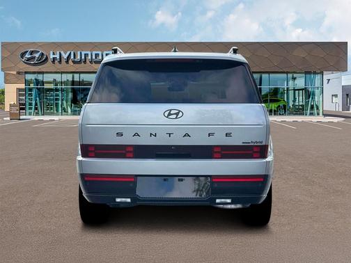 Shimmering Silver 2026 Hyundai SANTA FE HEV Calligraphy