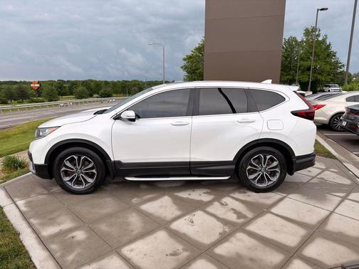 Platinum White Pearl 2022 Honda CR-V 2WD EX-L