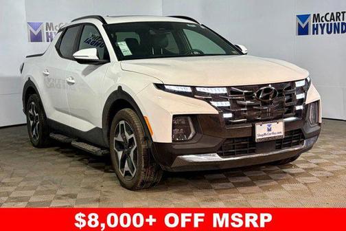 Atlas White 2024 Hyundai SANTA CRUZ Limited