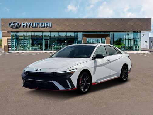 Atlas White 2026 Hyundai ELANTRA N Base