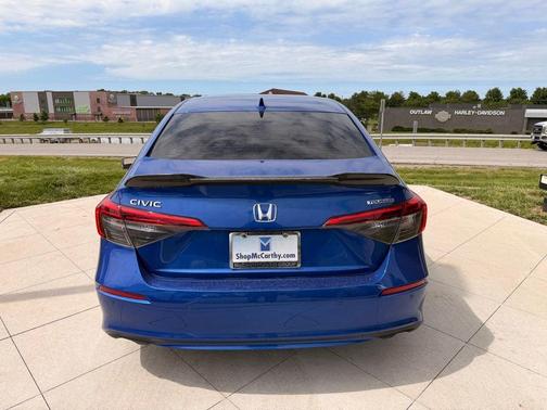 Aegean Blue Metallic 2024 Honda Civic Touring