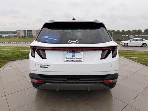 Serenity White Pearl 2023 Hyundai TUCSON Limited