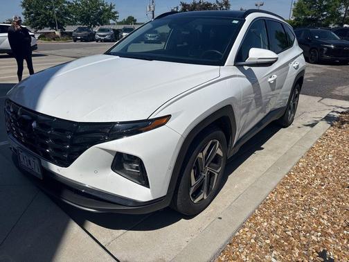 Serenity White Pearl 2023 Hyundai TUCSON Limited