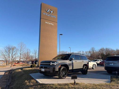 Hampton Gray 2026 Hyundai SANTA FE HEV Calligraphy