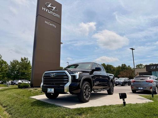 Midnight Black Metallic 2025 Toyota Tundra Limited
