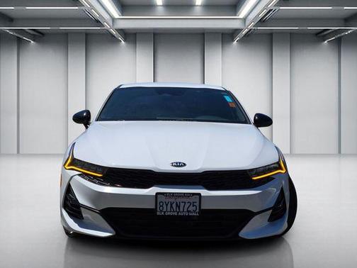 Glacial White Pearl 2021 Kia K5 GT-Line