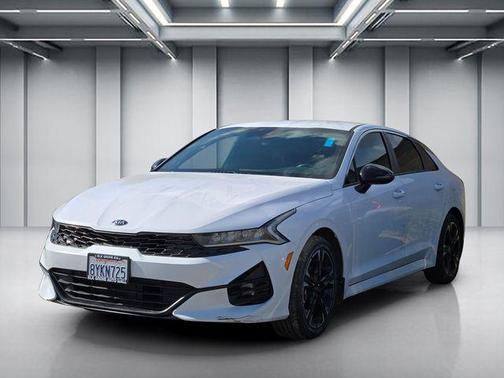 Glacial White Pearl 2021 Kia K5 GT-Line