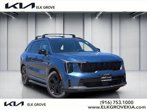 Mineral Blue 2026 Kia Sorento Plug-In Hybrid SX Prestige