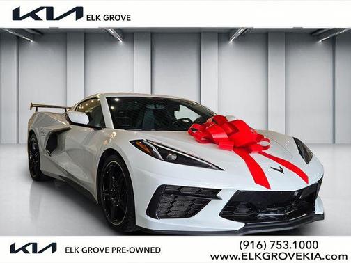 Arctic White 2021 Chevrolet Corvette Stingray w/1LT