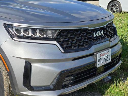 Steel Gray 2023 Kia Sorento Hybrid EX