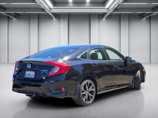 Crystal Black Pearl 2021 Honda Civic Sport