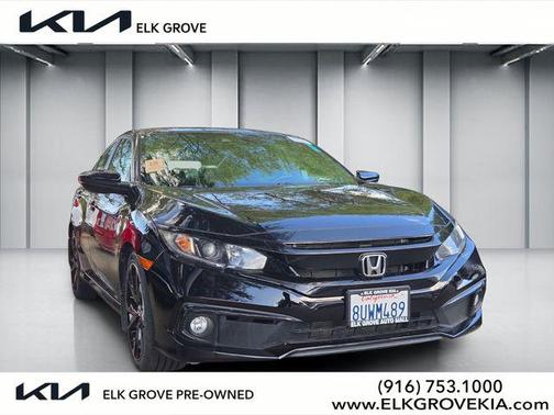Crystal Black Pearl 2021 Honda Civic Sport
