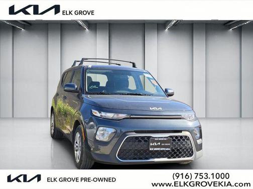 Gravity Gray 2022 Kia Soul LX