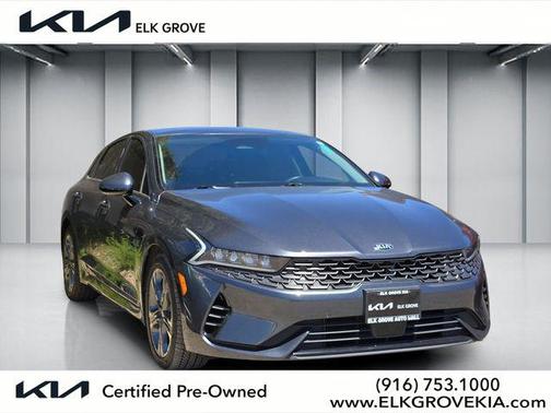 Gravity Gray 2021 Kia K5 EX