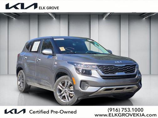 Steel Gray 2023 Kia Seltos LX