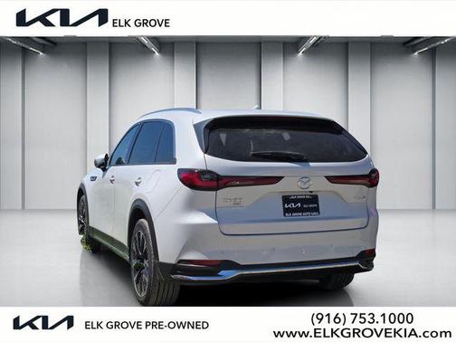 Rhodium White Premium 2024 Mazda CX-90 PHEV Premium Plus