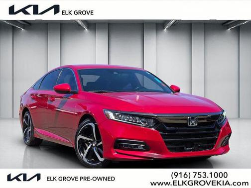Radiant Red Metallic 2018 Honda Accord Sport