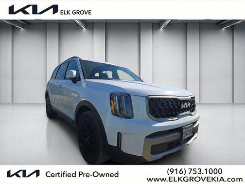 Glacial White Pearl 2023 Kia Telluride EX X-Line