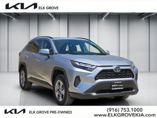 Silver Sky Metallic 2025 Toyota RAV4 Hybrid XLE