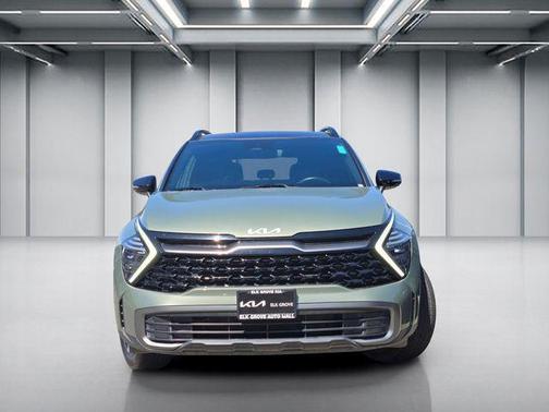 Jungle Green 2024 Kia Sportage X-Line
