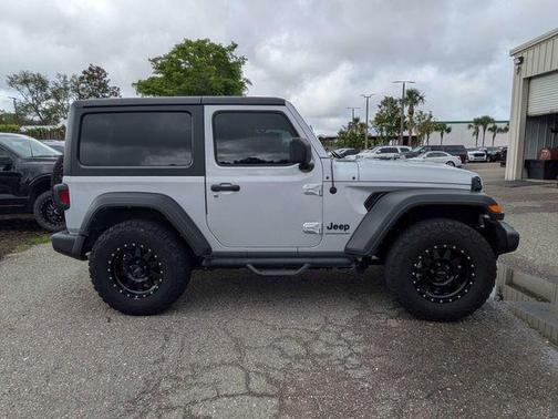 Silver Zynith Clearcoat 2023 Jeep Wrangler Sport S