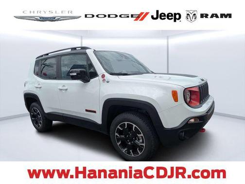 Alpine White Clearcoat 2023 Jeep Renegade Trailhawk