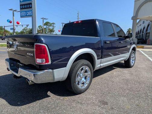 True Blue Pearlcoat 2017 RAM 1500 Laramie