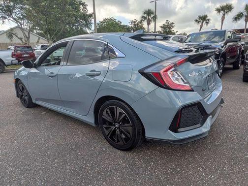 Gray 2017 Honda Civic EX