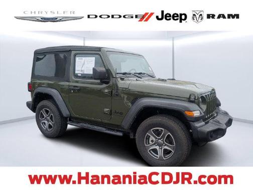 Sarge Green Clearcoat 2023 Jeep Wrangler Sport S