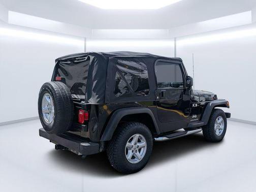 Black 2004 Jeep Wrangler X