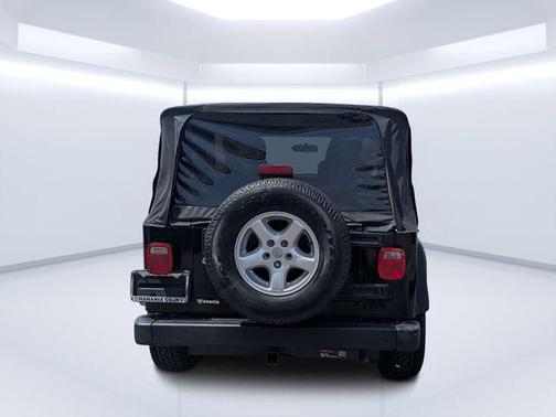 Black 2004 Jeep Wrangler X