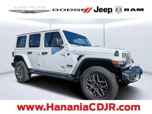 bright white clearcoat 2026 Jeep Wrangler 4-Door Sahara 4x4