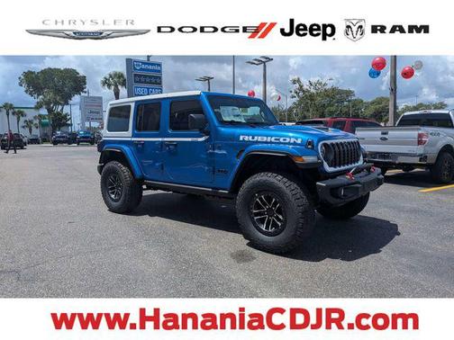 Hydro Blue Pearl Coat 2026 Jeep Wrangler Rubicon